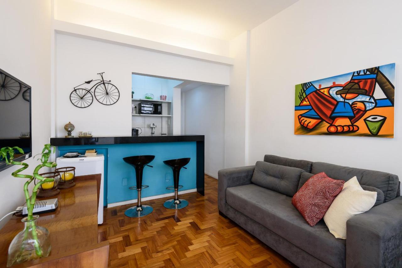 Apartamento Sossego Em Copacabana - Vista Arborizada - Br1009 Z4 Río de Janeiro